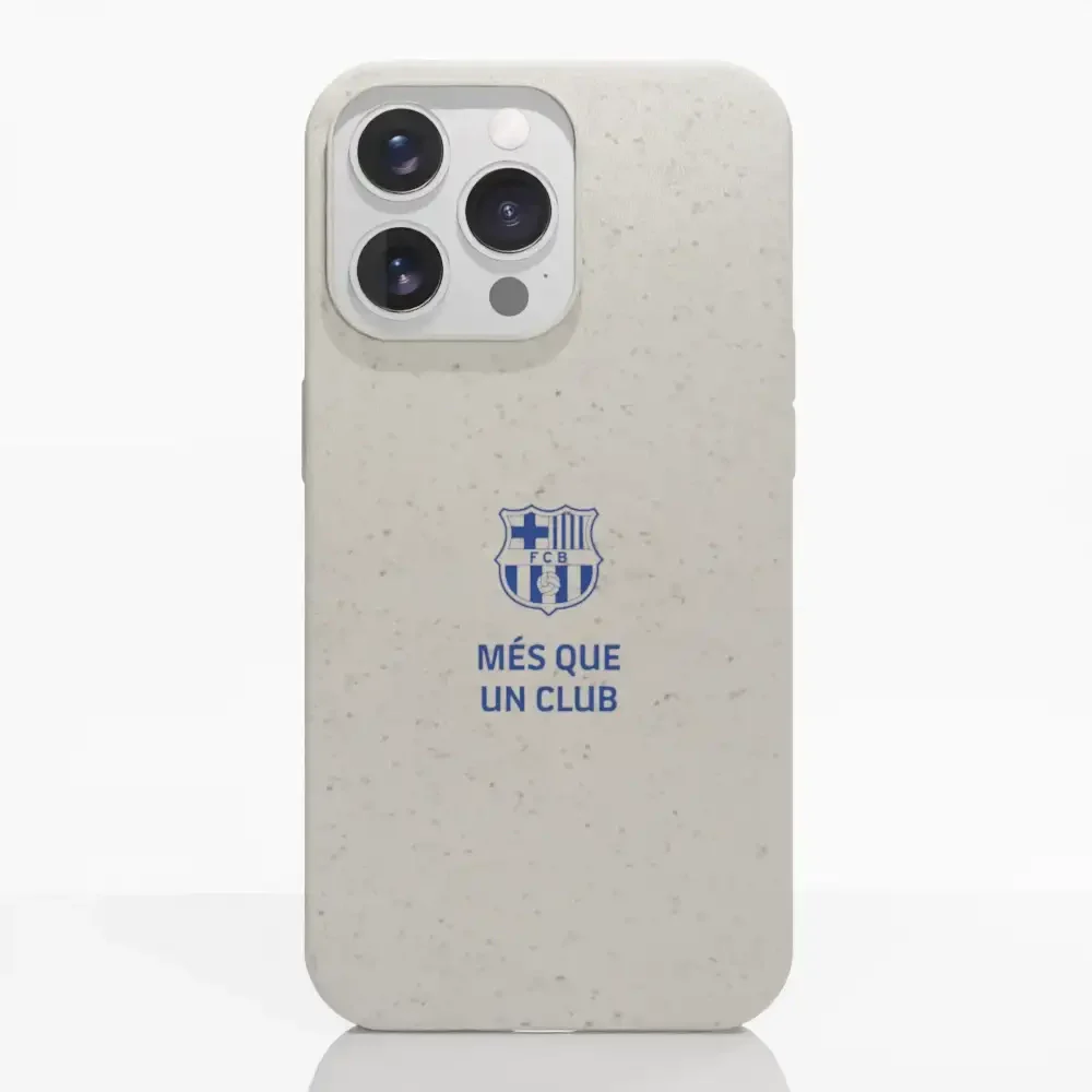 Official FC Barcelona Compostable Phone Case "Més que un Club" Blue - Image 8