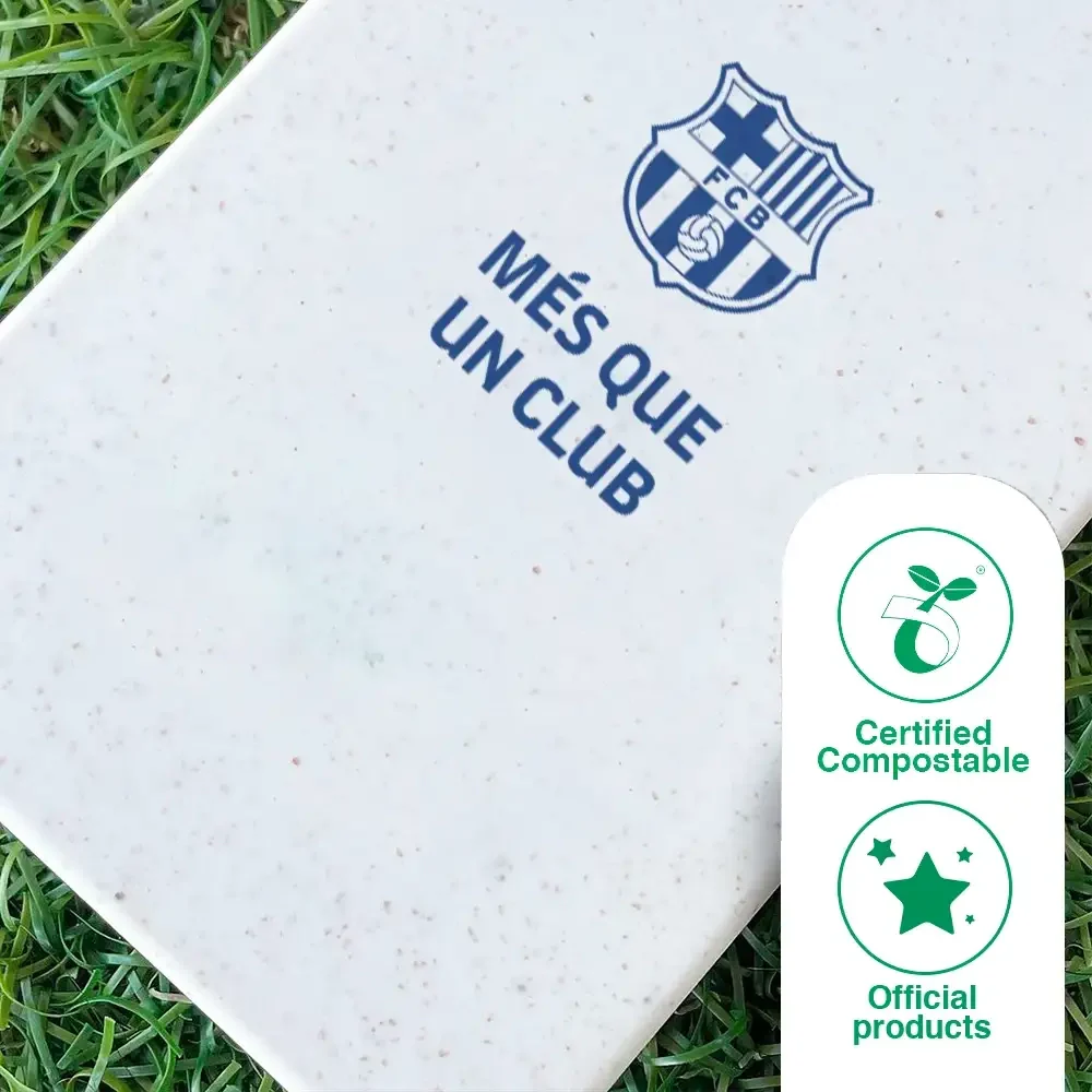 Official FC Barcelona Compostable Phone Case "Més que un Club" Blue - Image 82