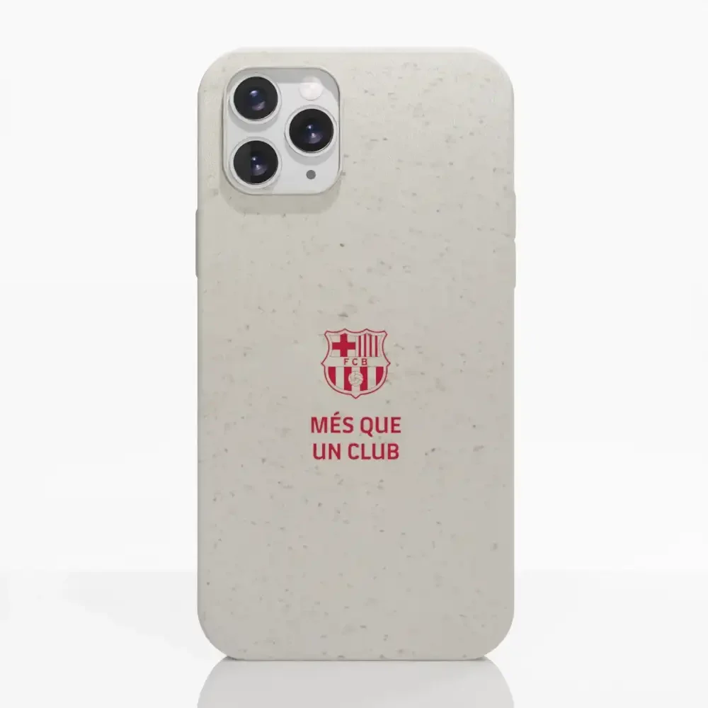 Official FC Barcelona Compostable Phone Case "Més que un Club" Red - Image 2