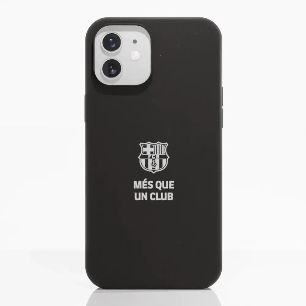 Official FC Barcelona Compostable Phone Case "Més que un Club" White - Image 4