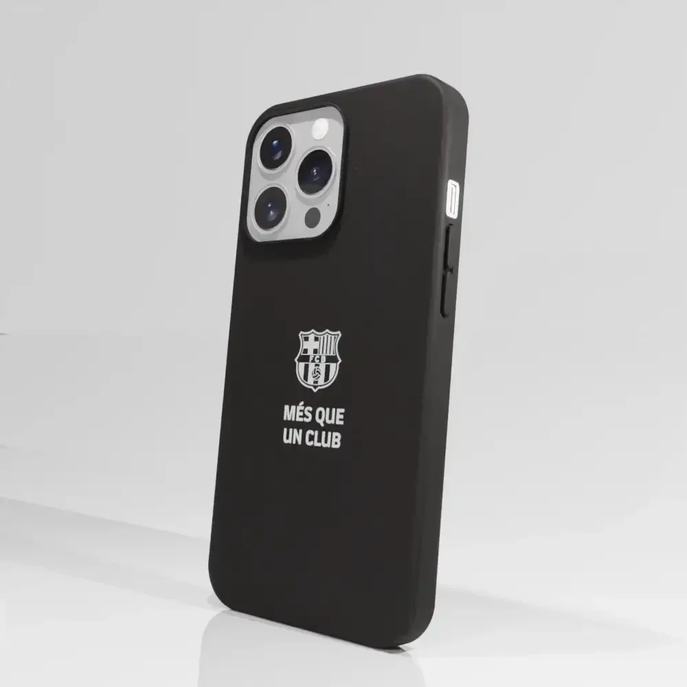 Official FC Barcelona Compostable Phone Case "Més que un Club" White - Image 52