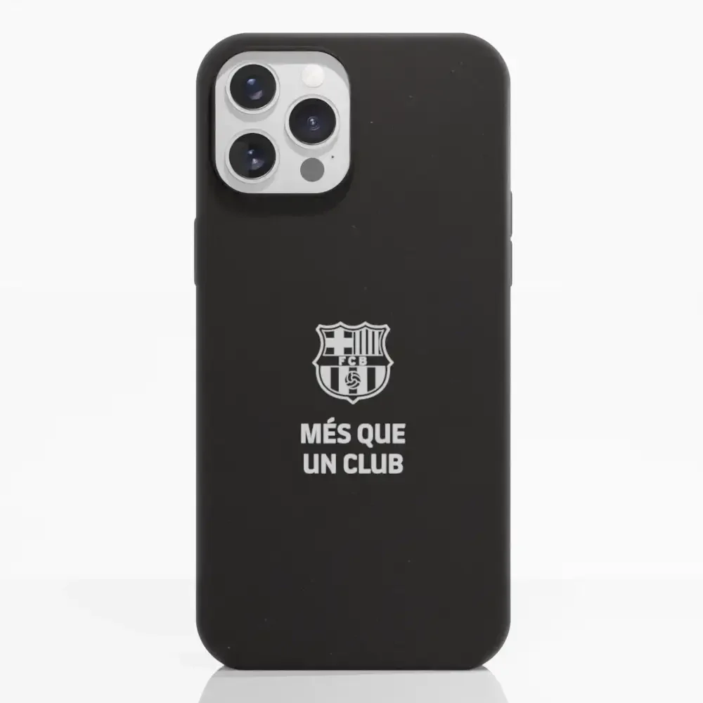 Official FC Barcelona Compostable Phone Case "Més que un Club" White - Image 6