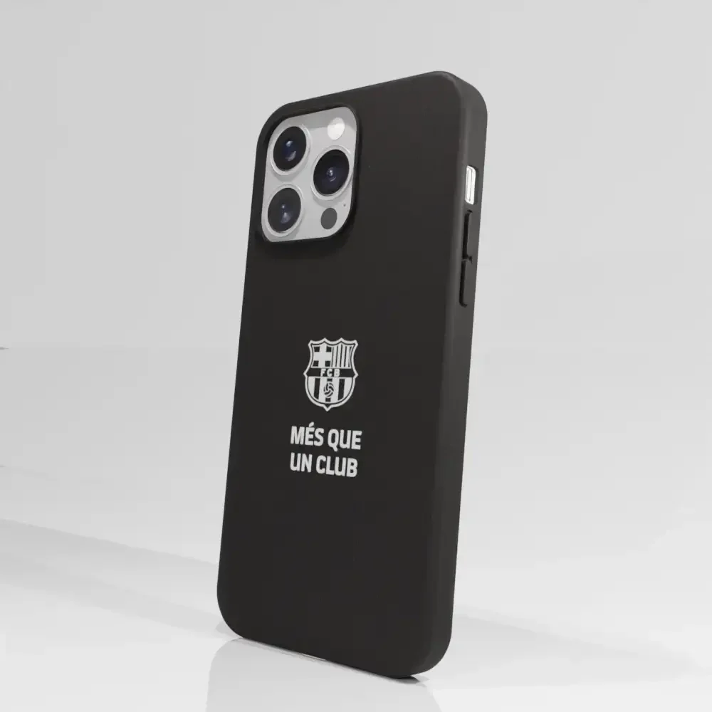 Official FC Barcelona Compostable Phone Case "Més que un Club" White - Image 66