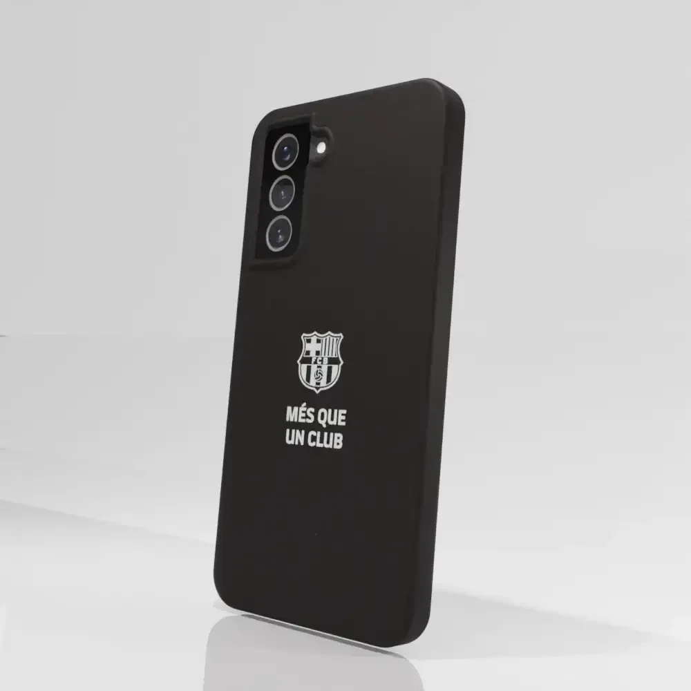 Official FC Barcelona Compostable Phone Case "Més que un Club" White - Image 67