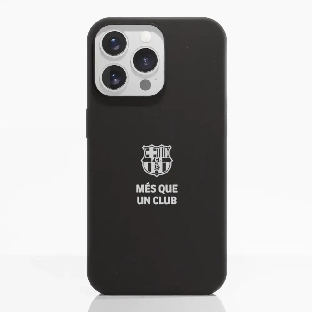 Official FC Barcelona Compostable Phone Case "Més que un Club" White - Image 8
