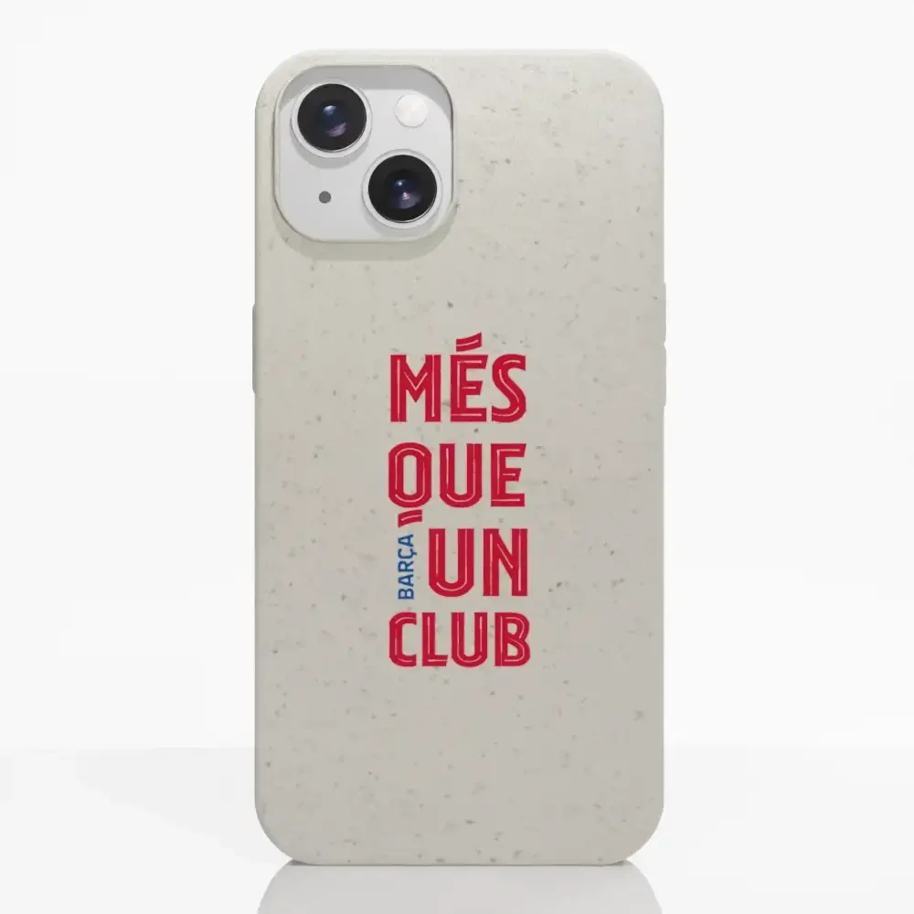Official FC Barcelona Compostable Phone Case Red Slogan - Image 14