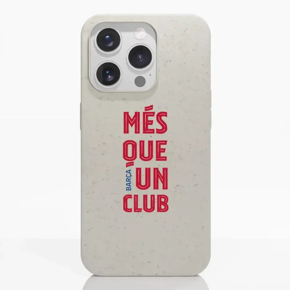 Official FC Barcelona Compostable Phone Case Red Slogan - Image 16