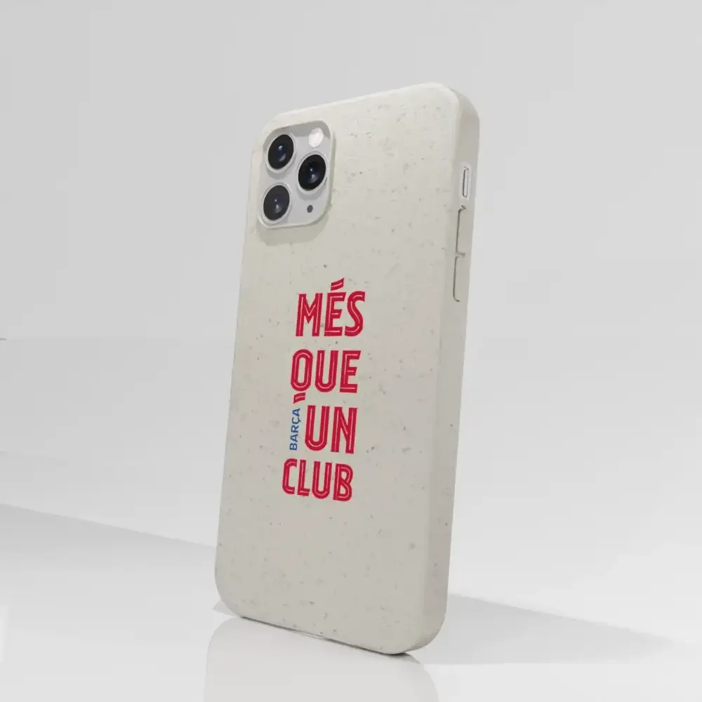 Official FC Barcelona Compostable Phone Case Red Slogan - Image 46