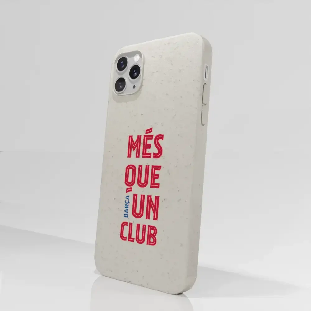 Official FC Barcelona Compostable Phone Case Red Slogan - Image 47