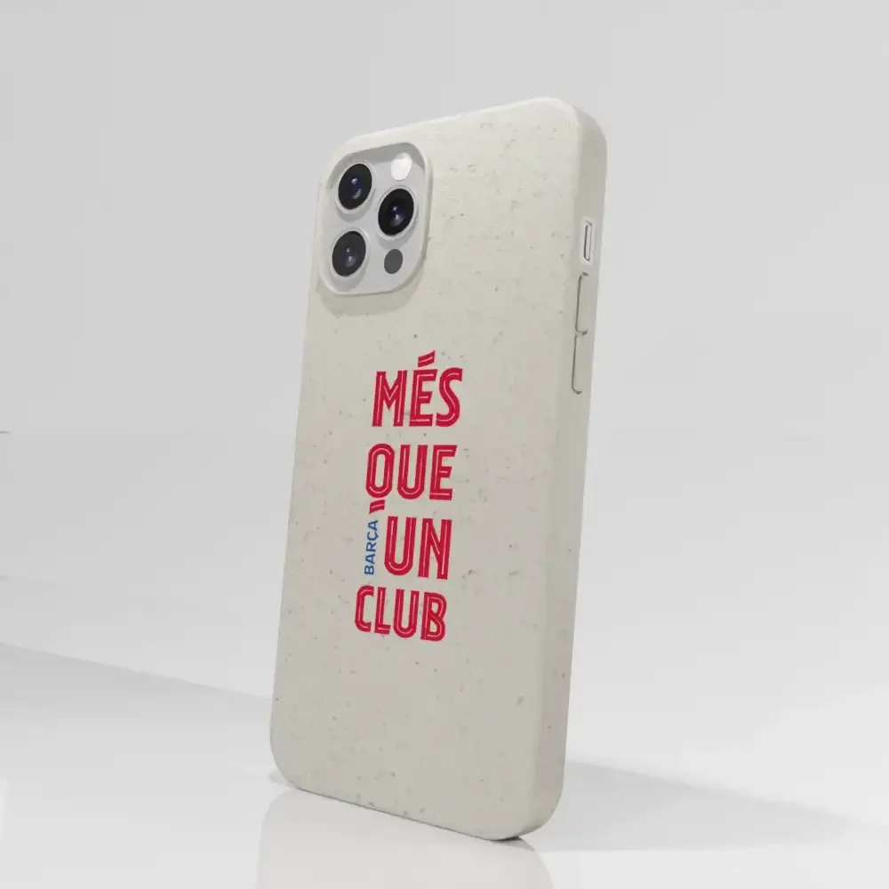 Official FC Barcelona Compostable Phone Case Red Slogan - Image 49