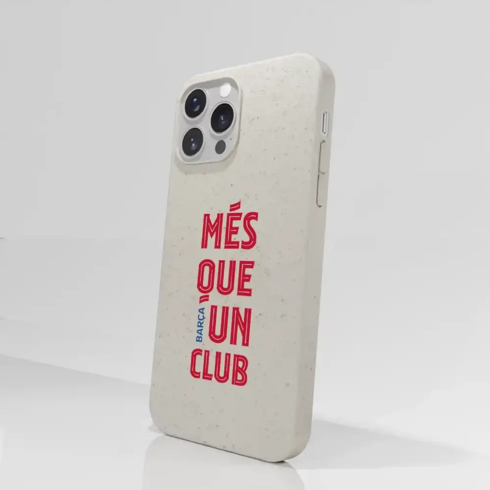 Official FC Barcelona Compostable Phone Case Red Slogan - Image 53