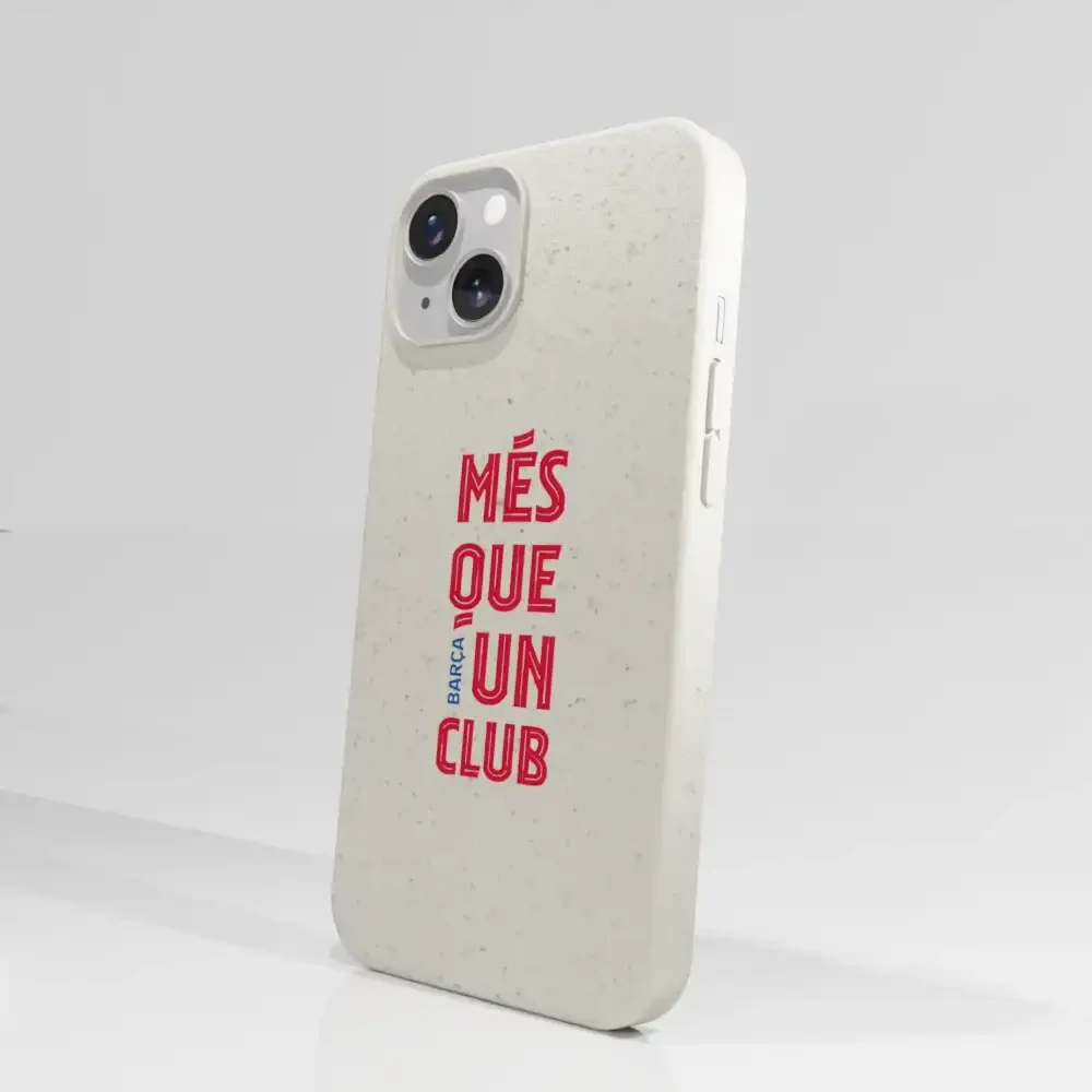 Official FC Barcelona Compostable Phone Case Red Slogan - Image 54