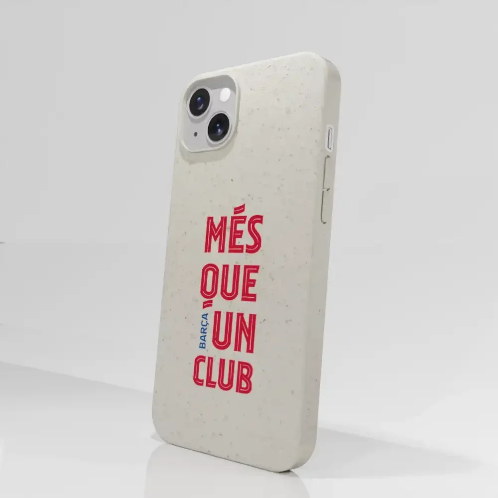 Official FC Barcelona Compostable Phone Case Red Slogan - Image 59