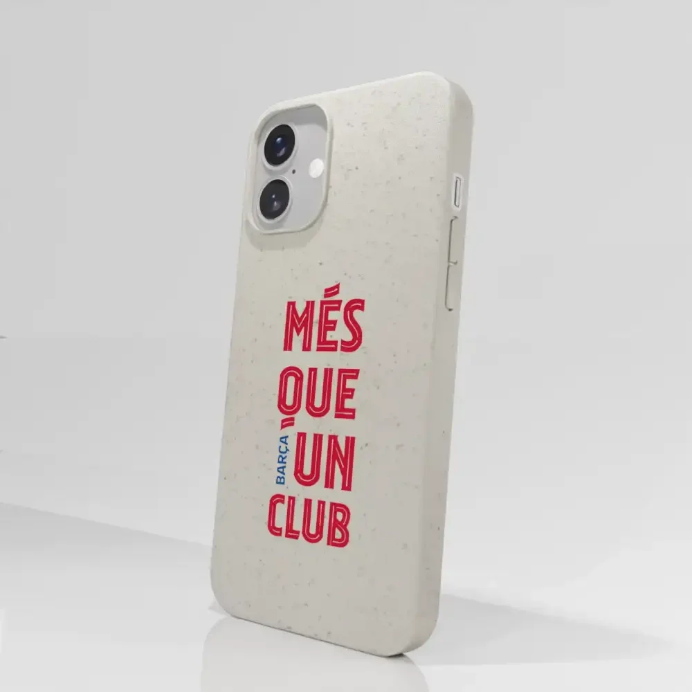 Official FC Barcelona Compostable Phone Case Red Slogan - Image 64