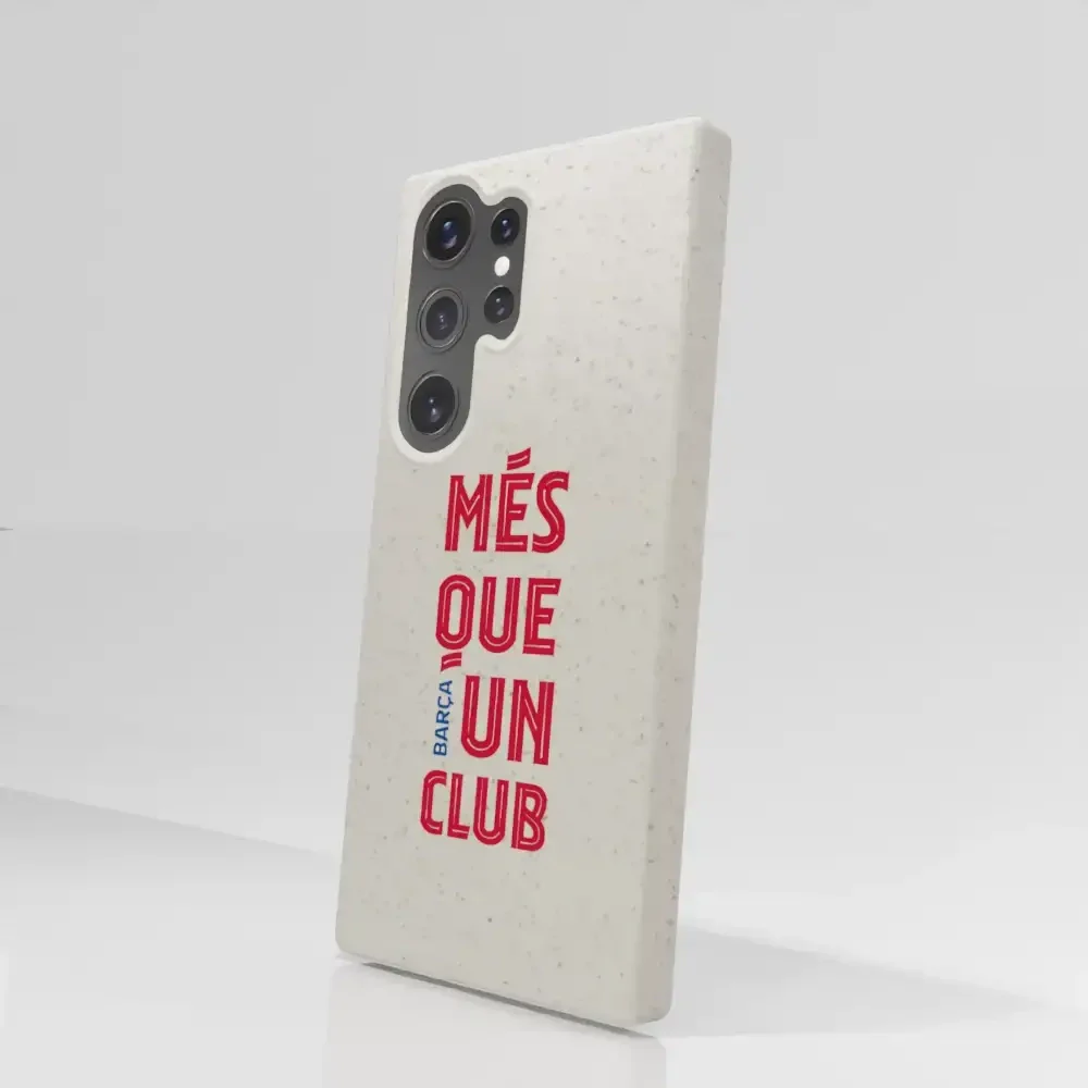 Official FC Barcelona Compostable Phone Case Red Slogan - Image 75