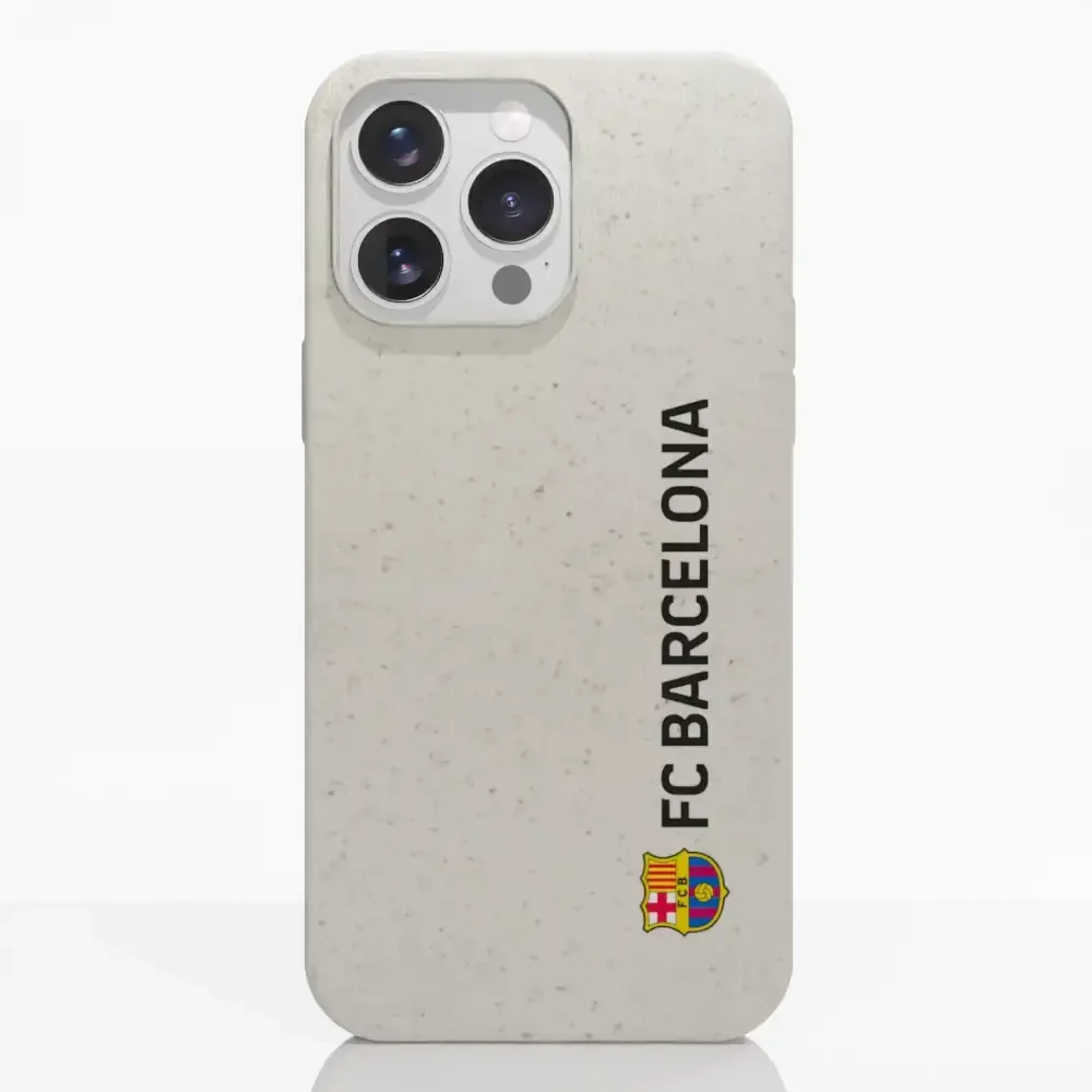 Official FC Barcelona Compostable Phone Case Vertical Black - Image 21