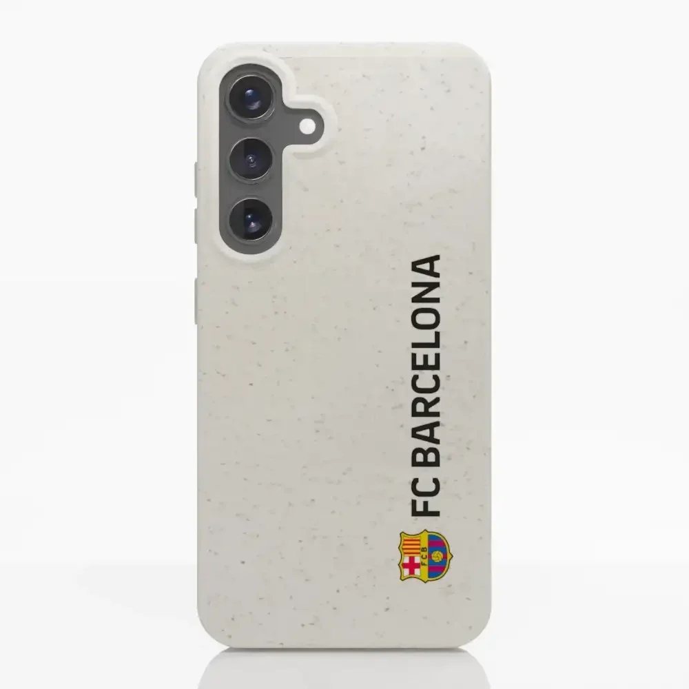 Official FC Barcelona Compostable Phone Case Vertical Black - Image 36