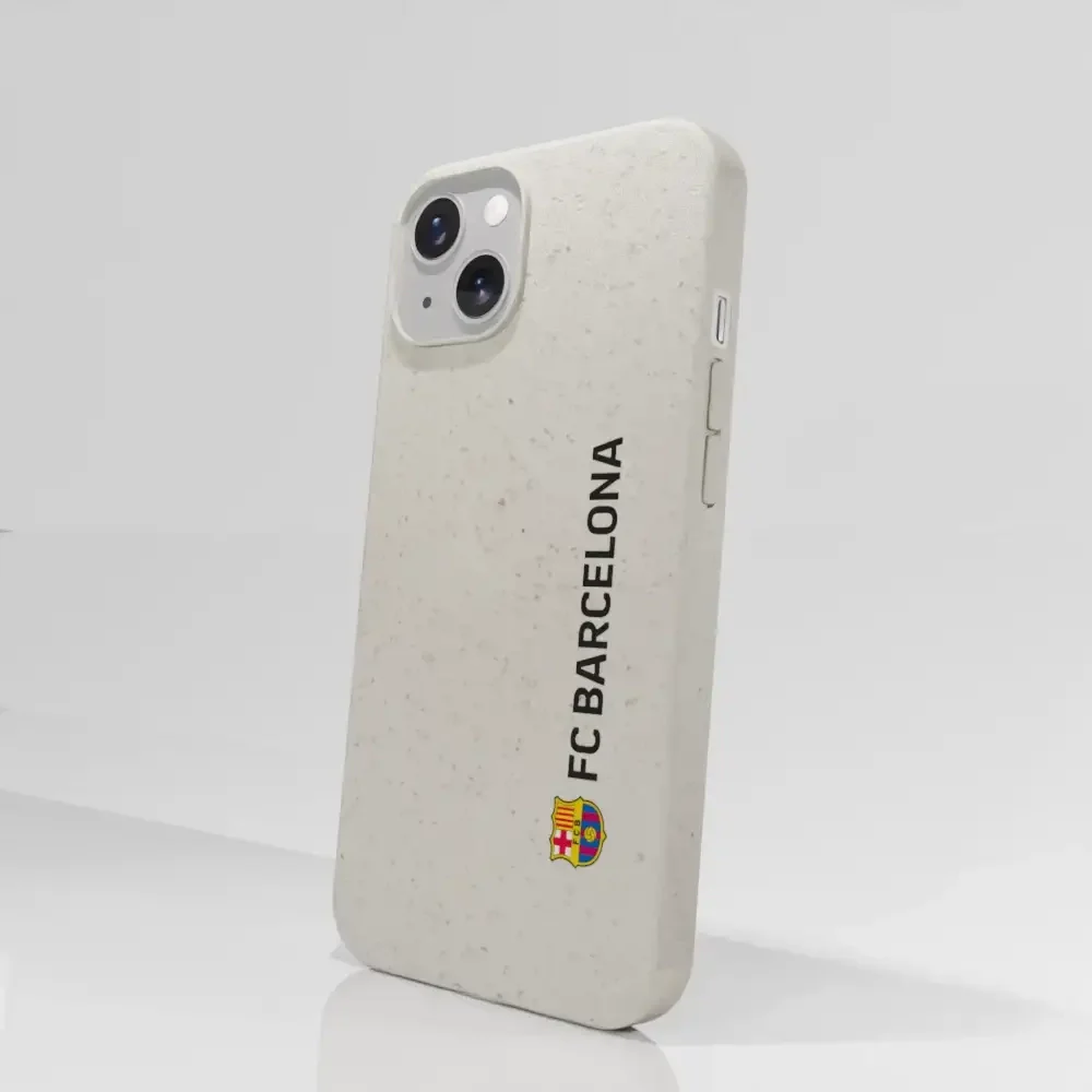 Official FC Barcelona Compostable Phone Case Vertical Black - Image 50
