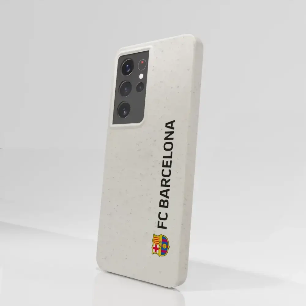Official FC Barcelona Compostable Phone Case Vertical Black - Image 68