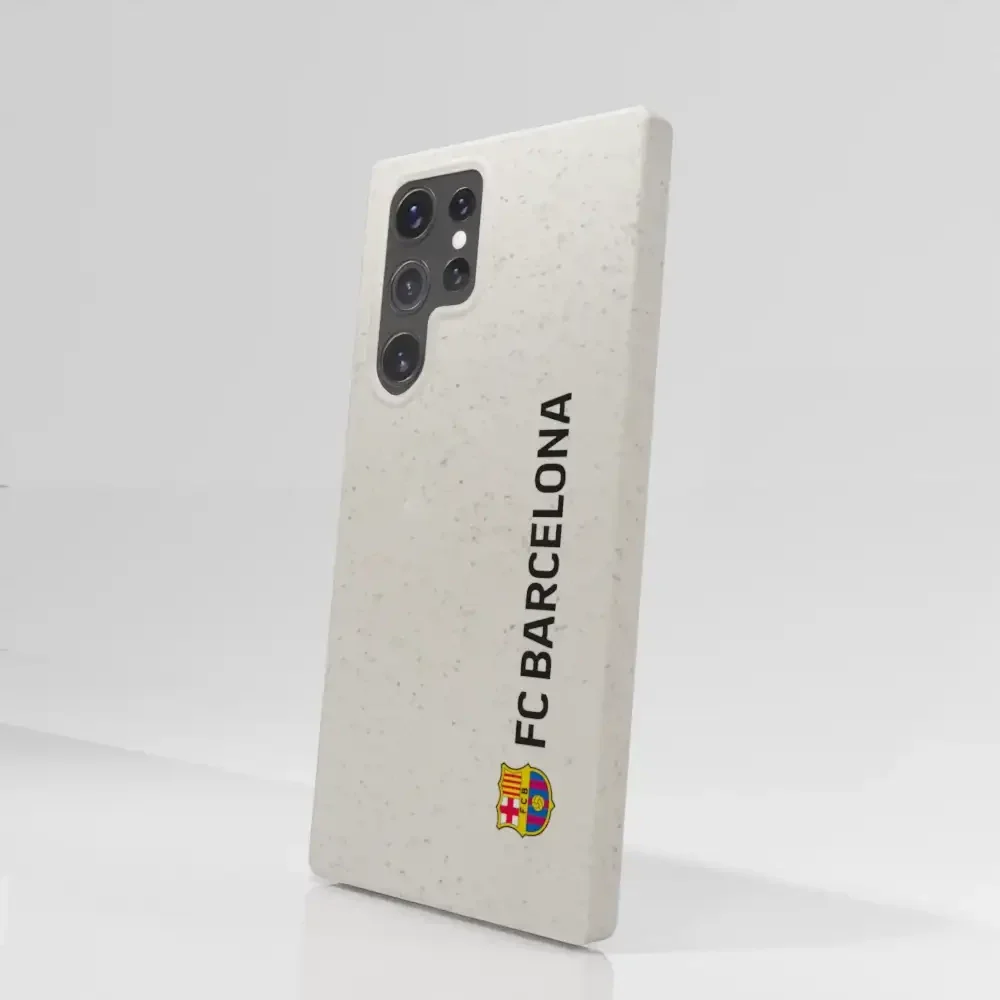 Official FC Barcelona Compostable Phone Case Vertical Black - Image 71