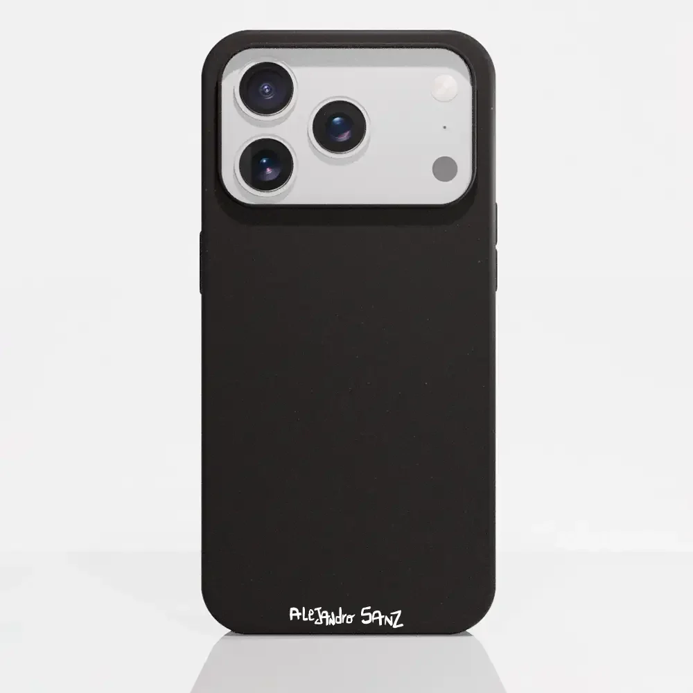 Onstage Alejandro Sanz Official Compostable Phone Case Design "La música no se toca" White - Image 26