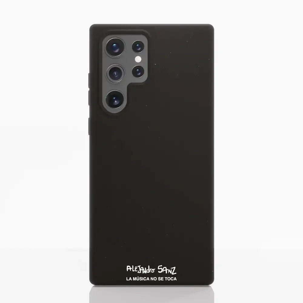 Onstage Alejandro Sanz Official Compostable Phone Case Design "La música no se toca" White - Image 42