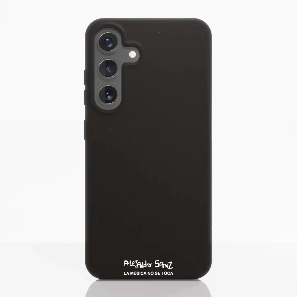 Onstage Alejandro Sanz Official Compostable Phone Case Design "La música no se toca" White - Image 44