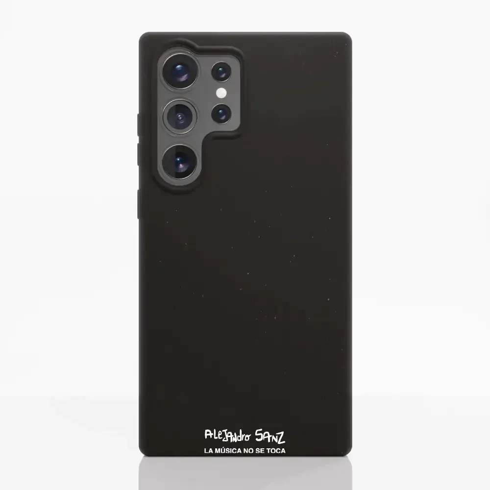 Onstage Alejandro Sanz Official Compostable Phone Case Design "La música no se toca" White - Image 45