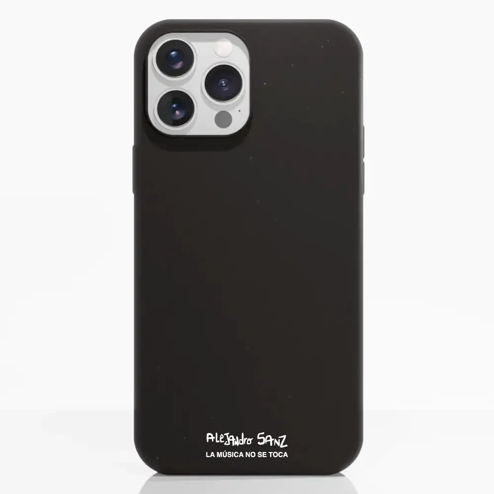 Onstage Alejandro Sanz Official Compostable Phone Case Design "La música no se toca" White - Image 9