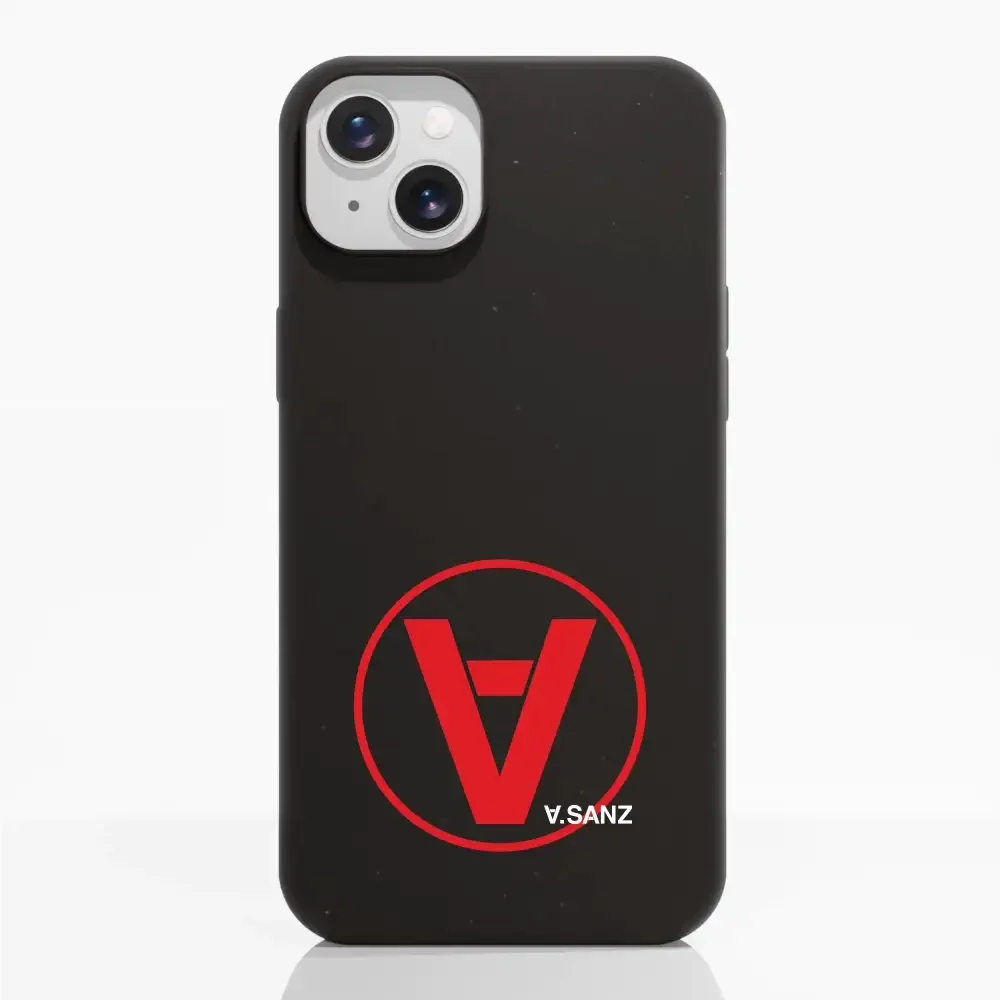 Onstage Alejandro Sanz Official Compostable Phone Case Design Minimal Logo Red - Image 11