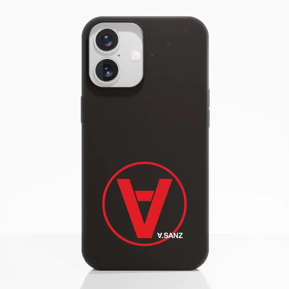 Onstage Alejandro Sanz Official Compostable Phone Case Design Minimal Logo Red - Image 18