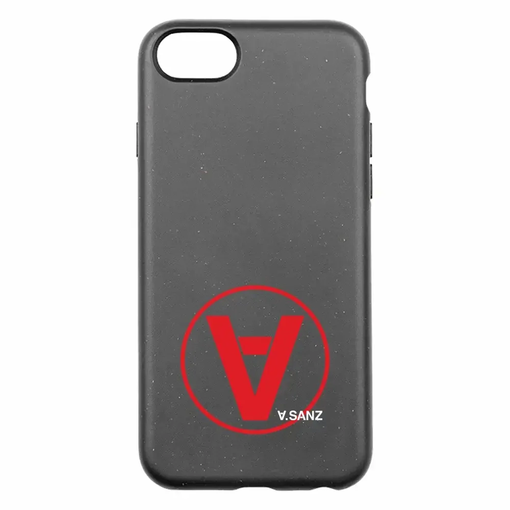 Onstage Alejandro Sanz Official Compostable Phone Case Design Minimal Logo Red - Image 27