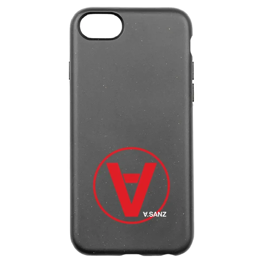 Onstage Alejandro Sanz Official Compostable Phone Case Design Minimal Logo Red - Image 29