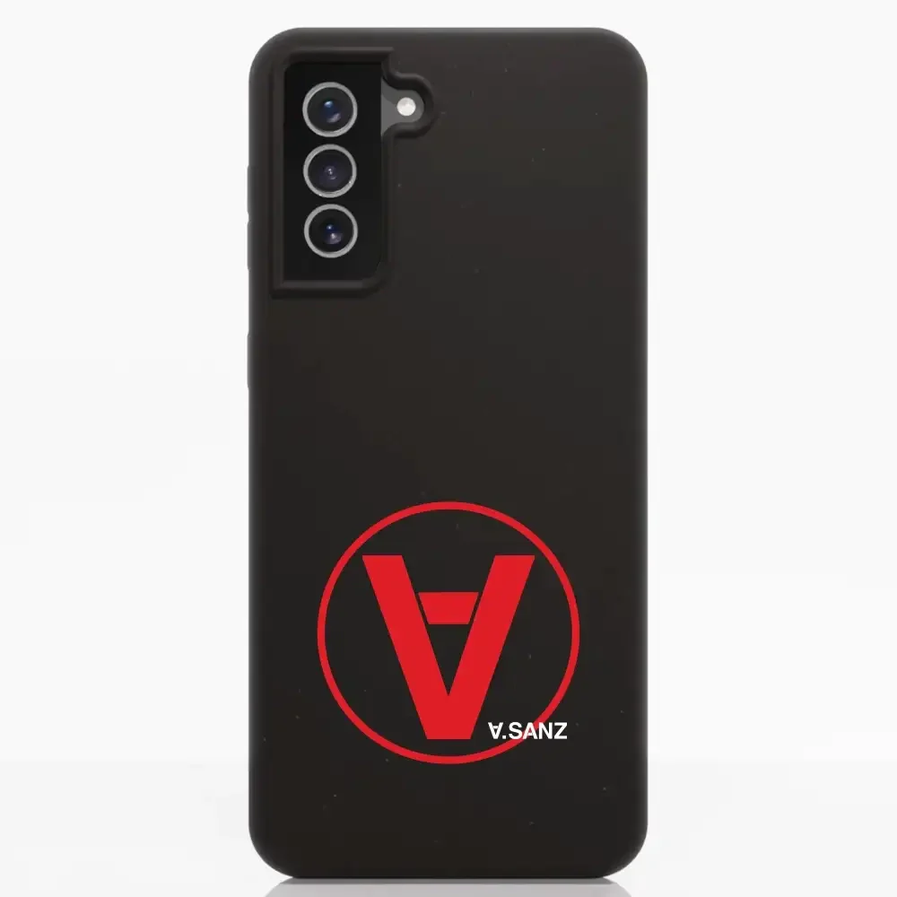 Onstage Alejandro Sanz Official Compostable Phone Case Design Minimal Logo Red - Image 35