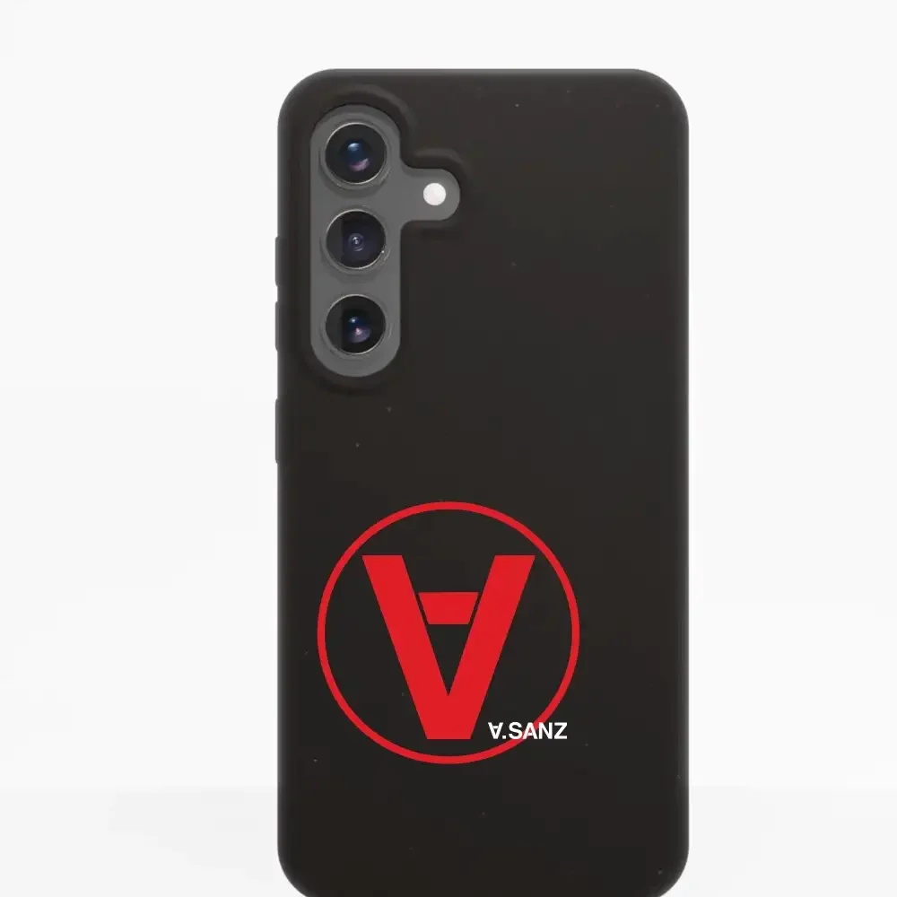 Onstage Alejandro Sanz Official Compostable Phone Case Design Minimal Logo Red - Image 46
