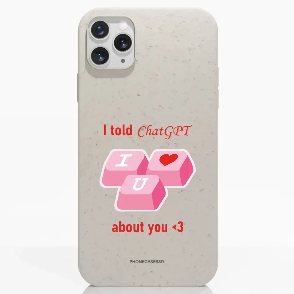 PC3D Compostable Phone Case ChatGPT Keys - Image 3
