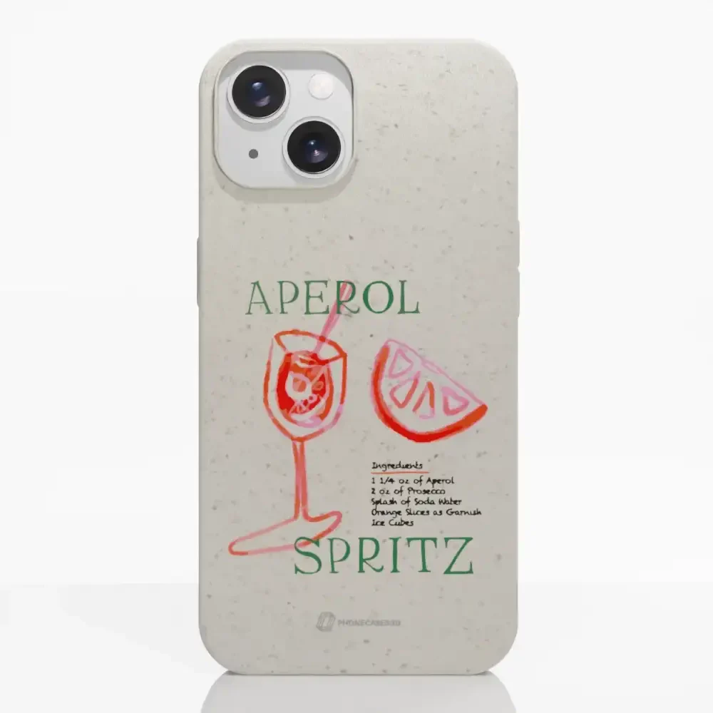 PC3D Compostable Phone Case Design Aperol - Image 14