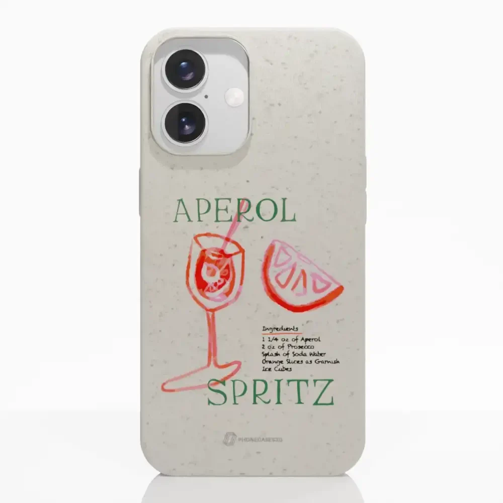 PC3D Compostable Phone Case Design Aperol - Image 18