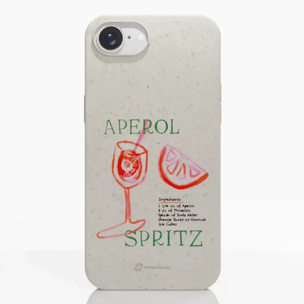 PC3D Compostable Phone Case Design Aperol - Image 19