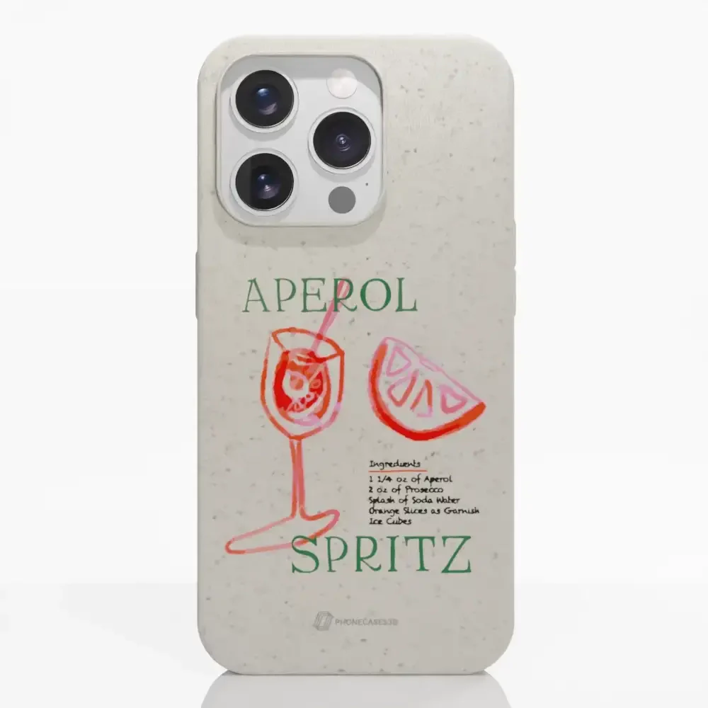 PC3D Compostable Phone Case Design Aperol - Image 21
