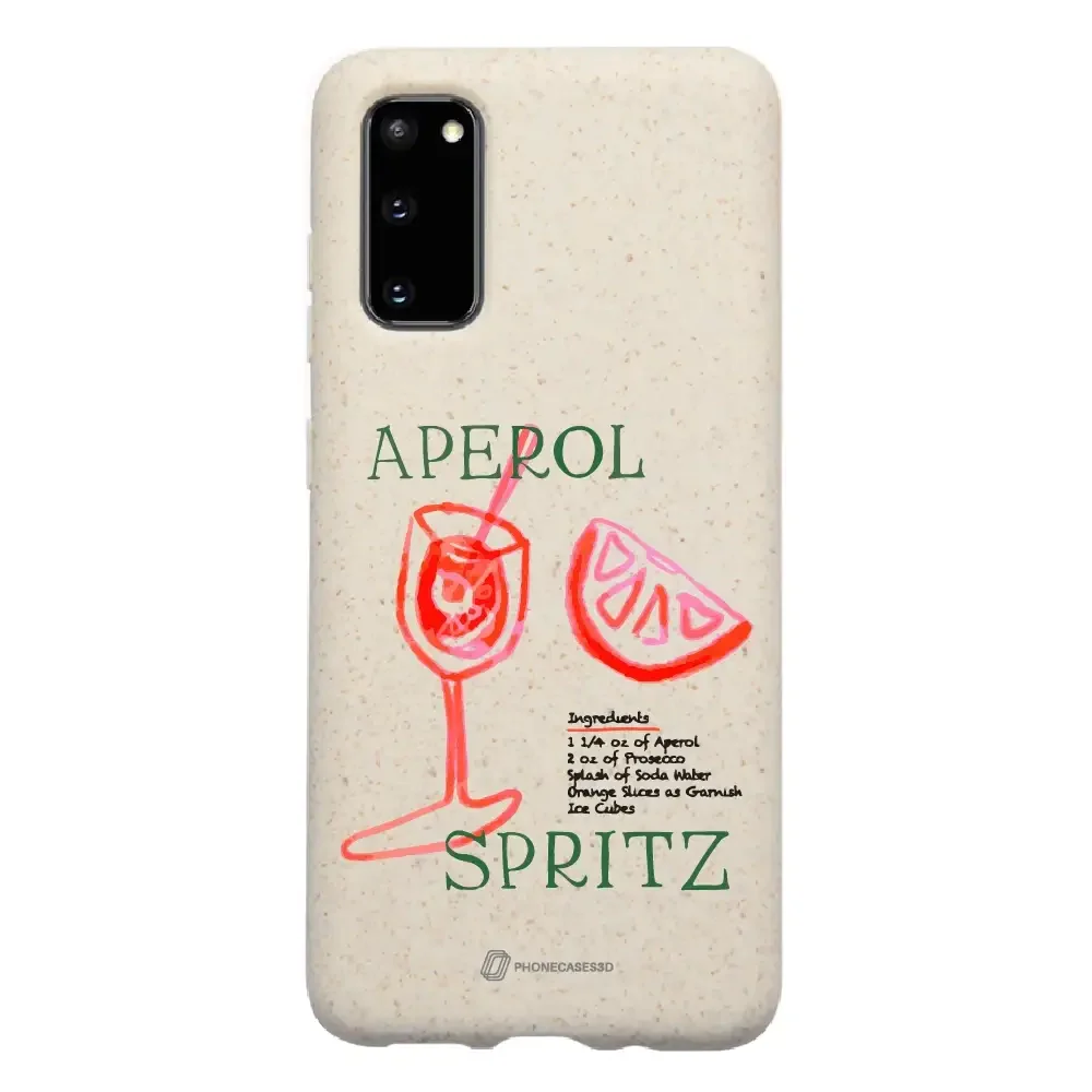 PC3D Compostable Phone Case Design Aperol - Image 23