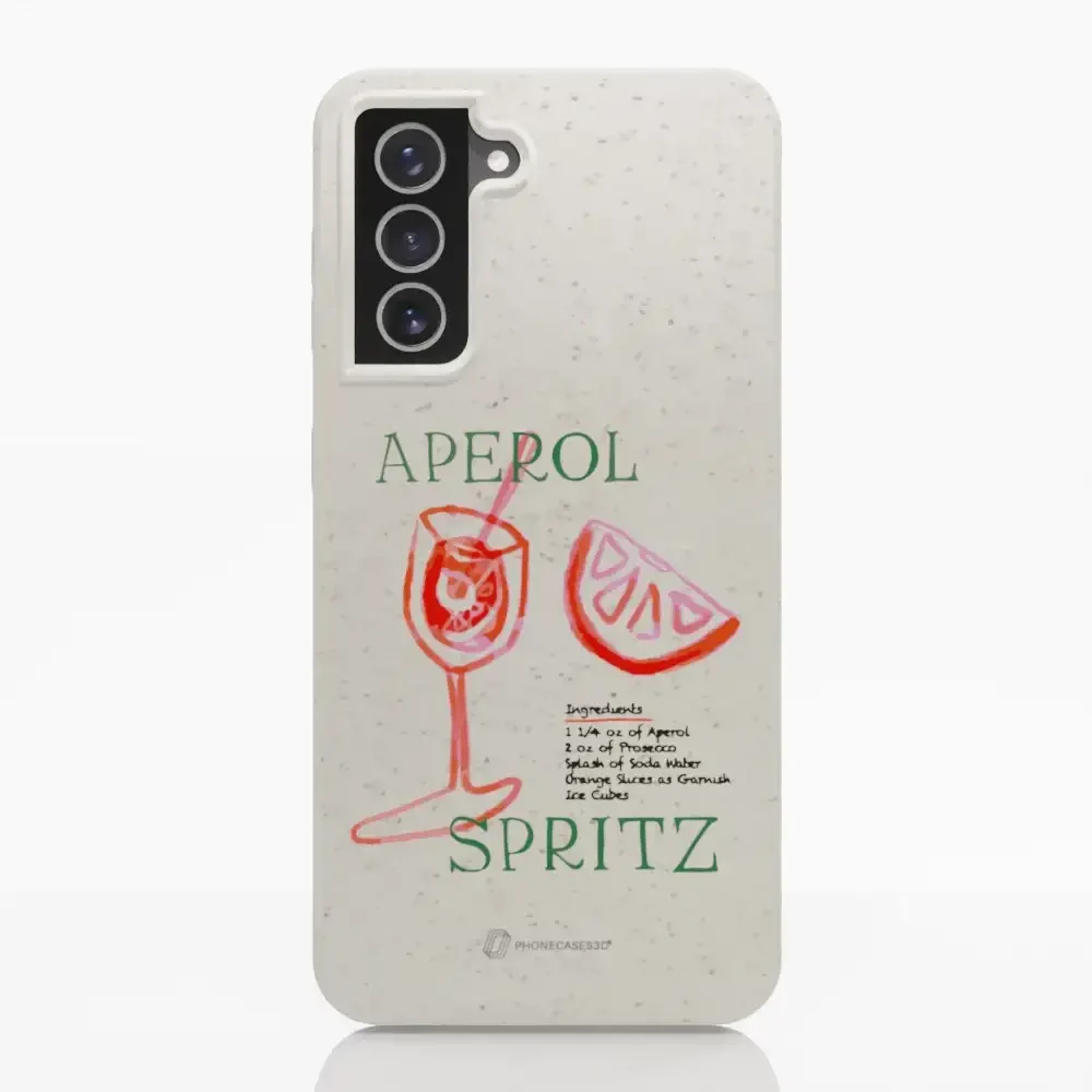 PC3D Compostable Phone Case Design Aperol - Image 24
