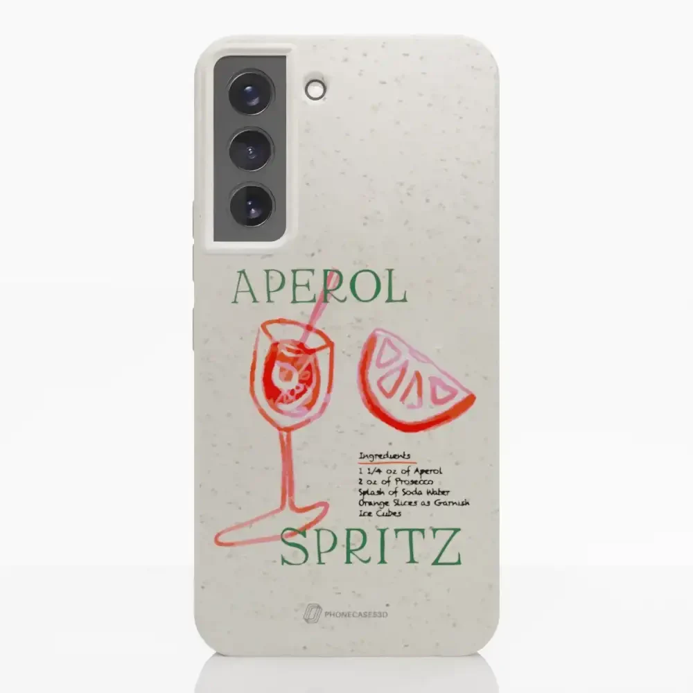 PC3D Compostable Phone Case Design Aperol - Image 28
