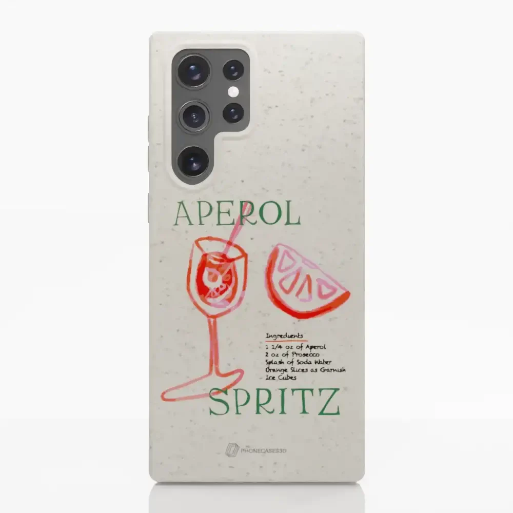 PC3D Compostable Phone Case Design Aperol - Image 29