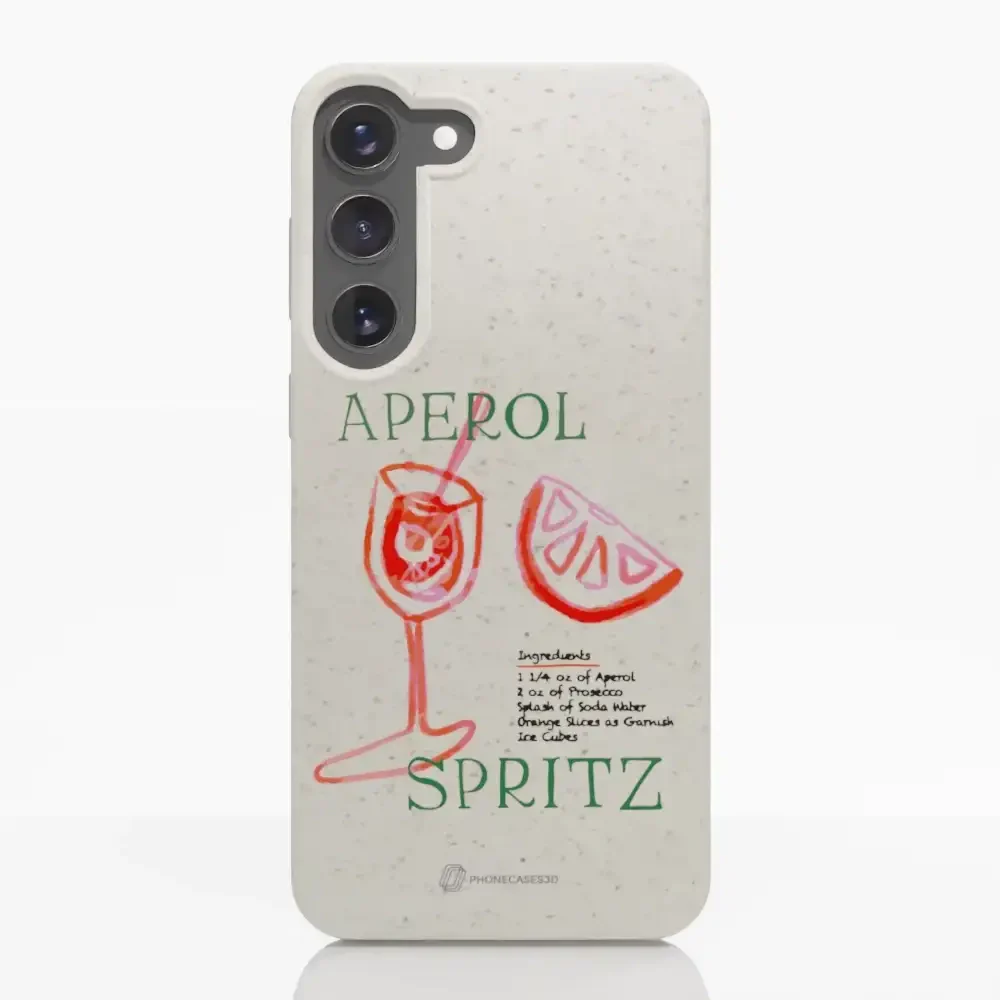 PC3D Compostable Phone Case Design Aperol - Image 31