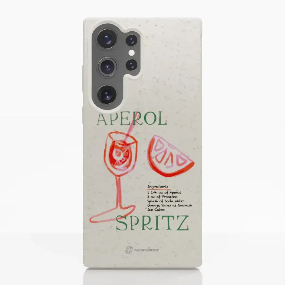 PC3D Compostable Phone Case Design Aperol - Image 32