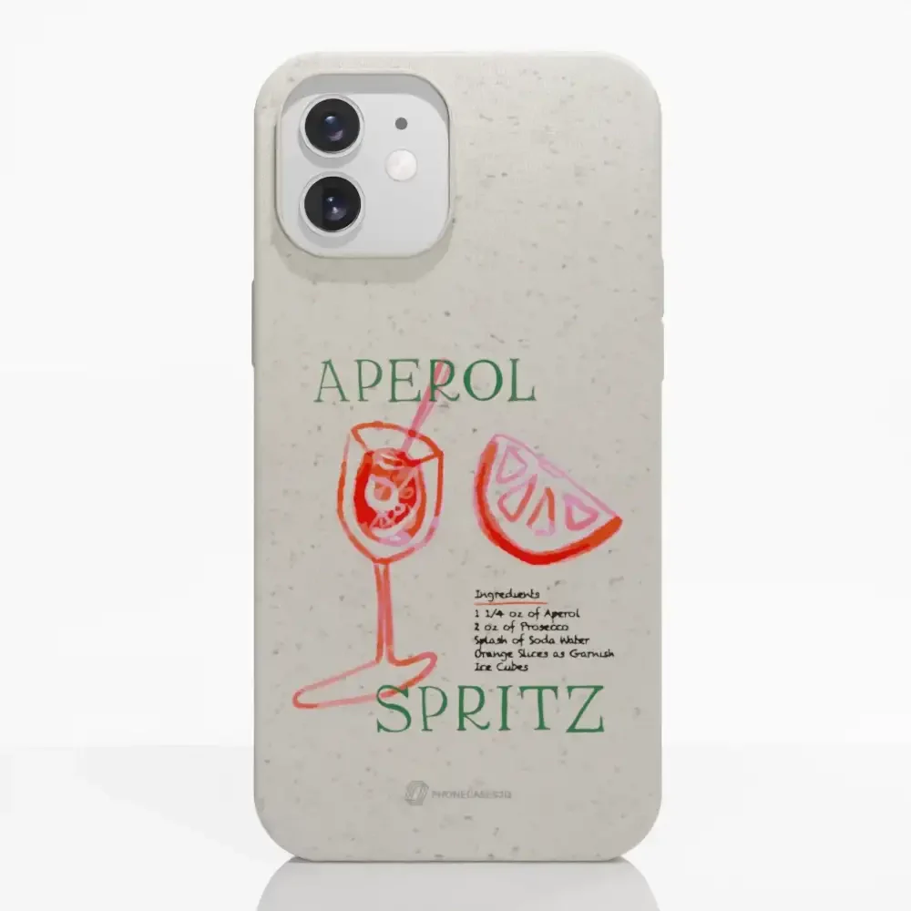 PC3D Compostable Phone Case Design Aperol - Image 4