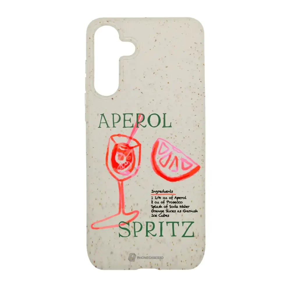PC3D Compostable Phone Case Design Aperol - Image 44