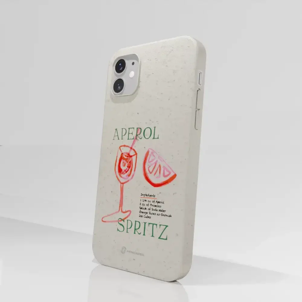 PC3D Compostable Phone Case Design Aperol - Image 45