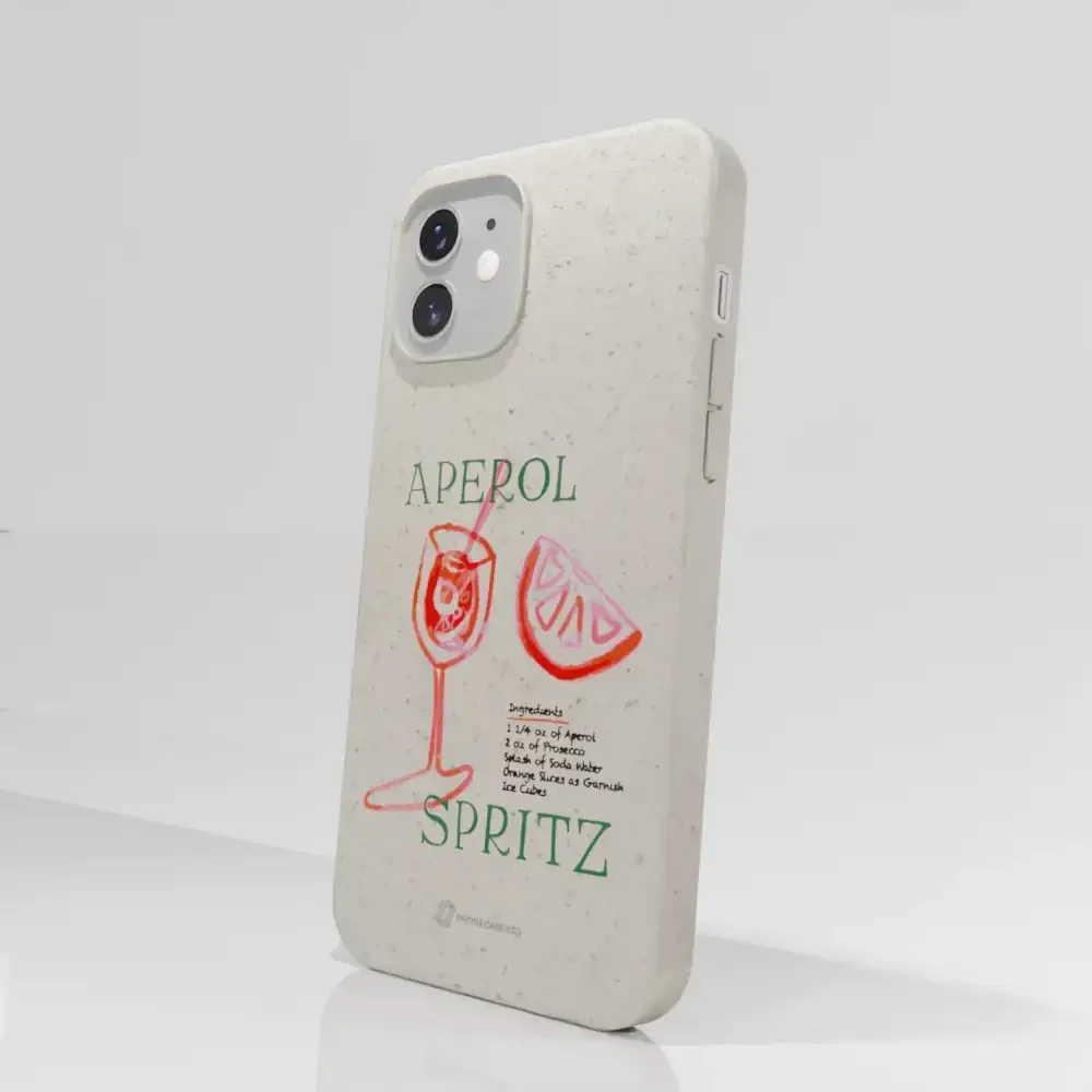 PC3D Compostable Phone Case Design Aperol - Image 48